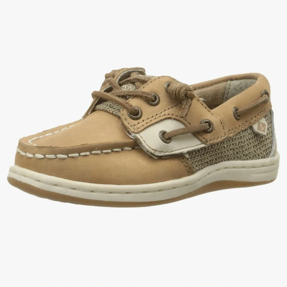 Sperry Unisex-Child Toddler Shoresider Jr Boat Shoe